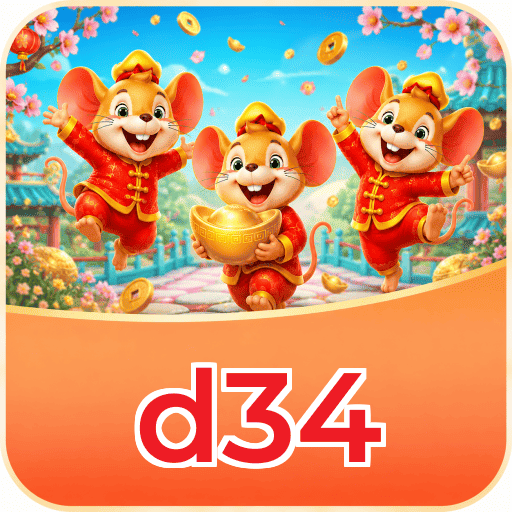 d34 Logo - Bônus de Cadastro
